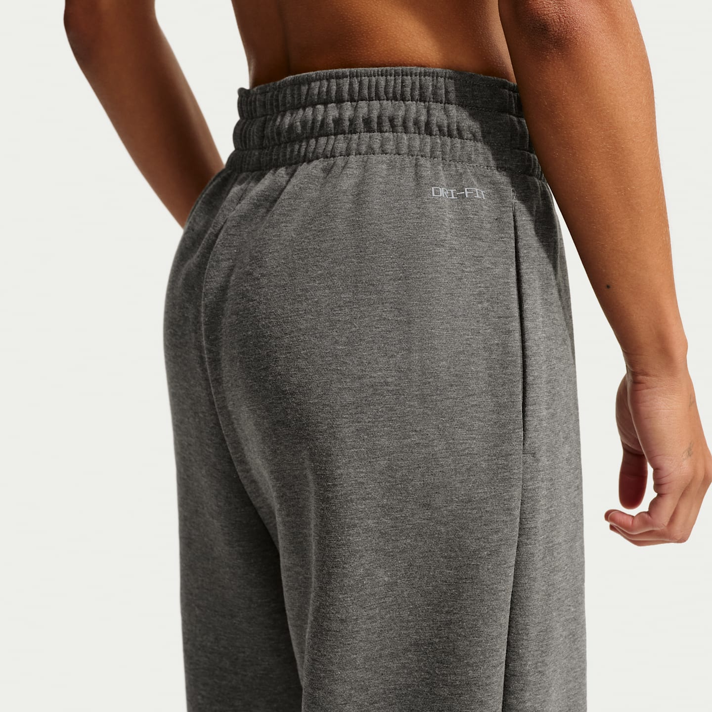 Женские баскетбольные брюки Nike Kobe Dri-FIT, цвет: Чёрный меланжевый / Чёрный — фото 3