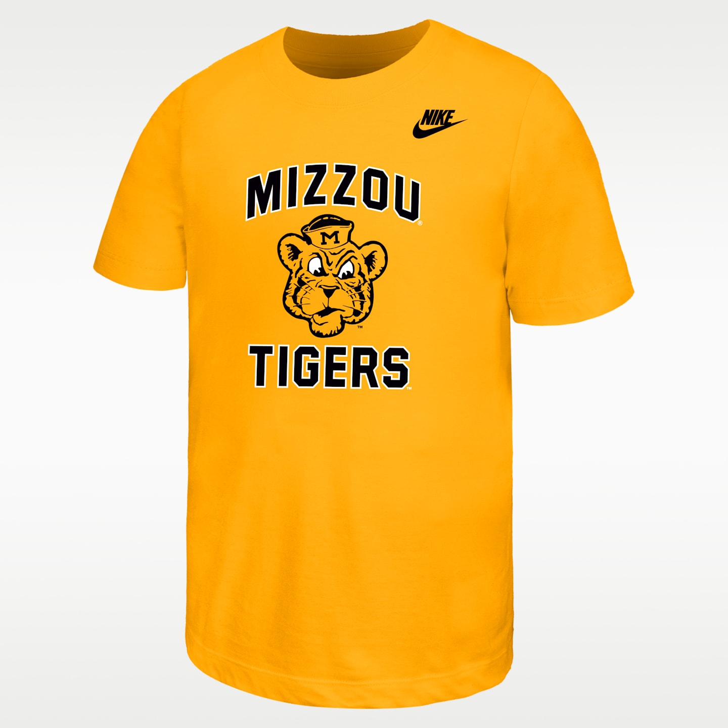 Детская футболка Nike Missouri Tigers Football, цвет: Золотой — фото 1