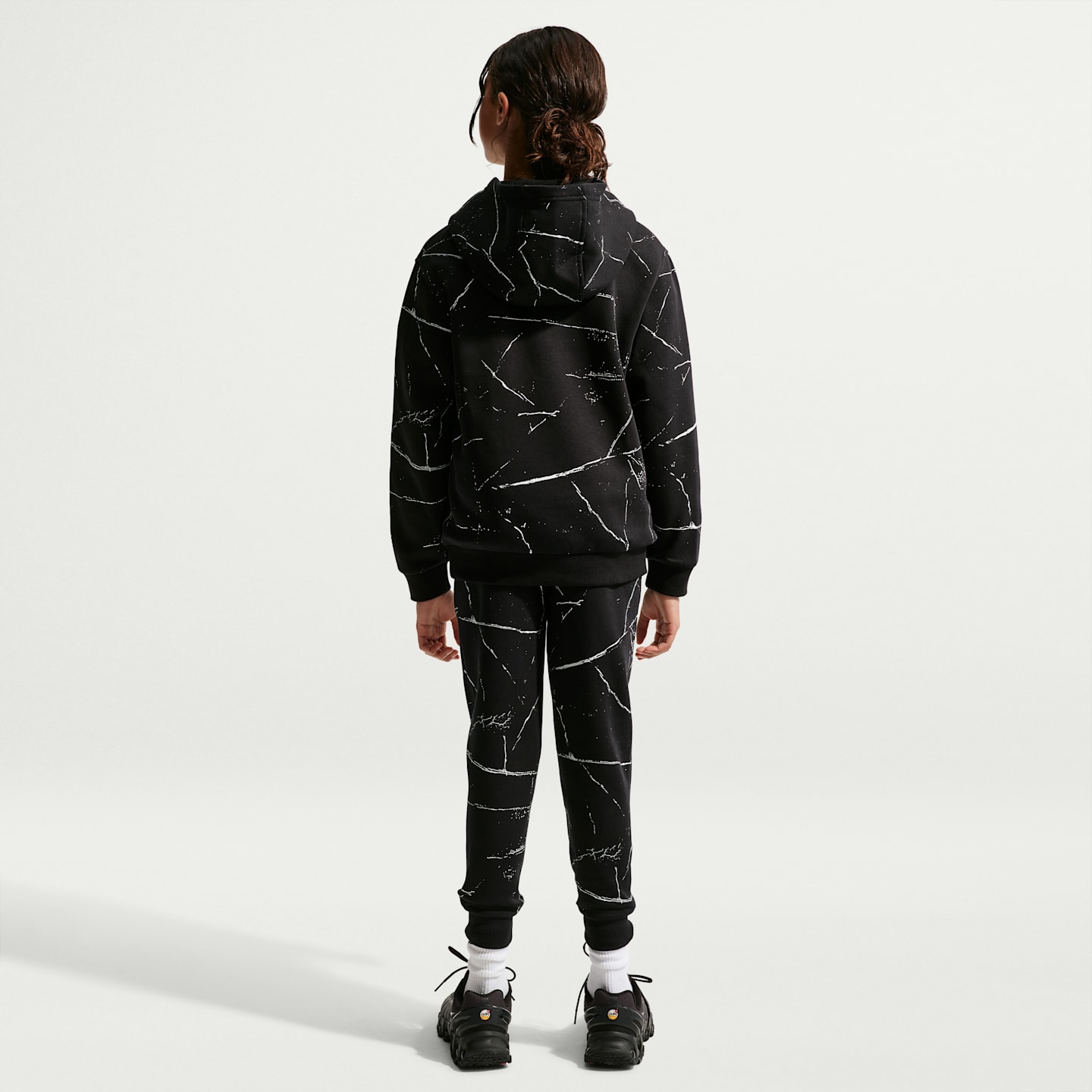 Детские брюки Nike Sportswear Club, цвет: Чёрный / Белый — фото 7