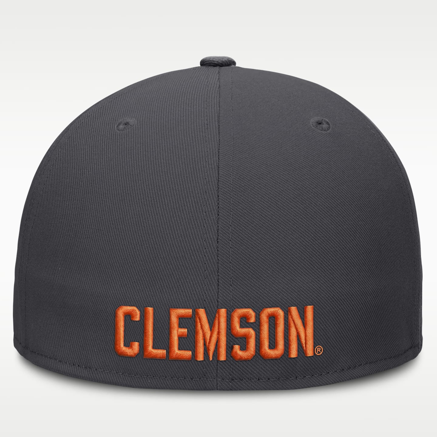 Мужская бейсболка Nike Clemson Pro Dri-FIT College, фиксированный размер, цвет: Антрацитовый — фото 2