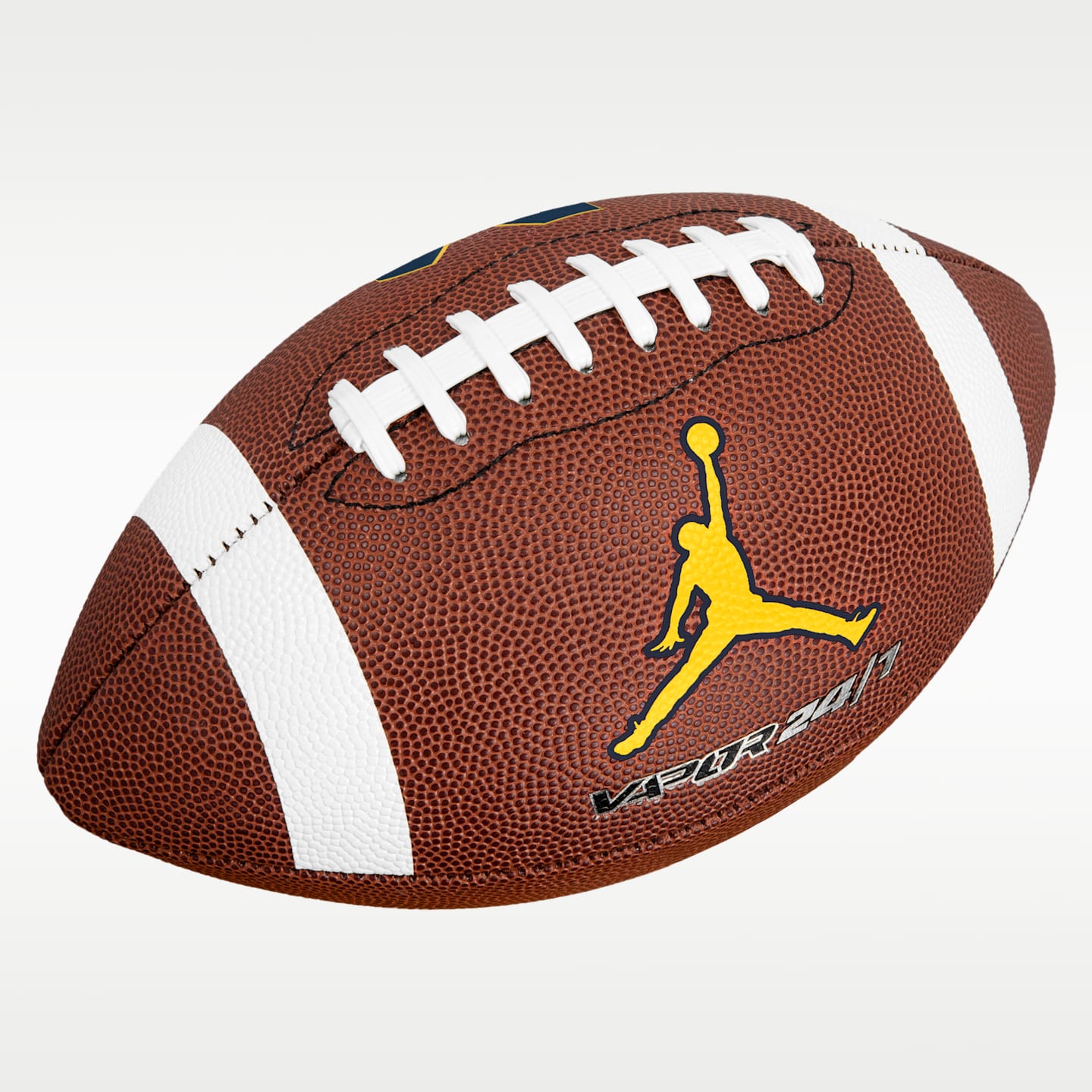 Мяч Michigan Wolverines Nike College Replica Football, цвет: Коричневый — фото 2