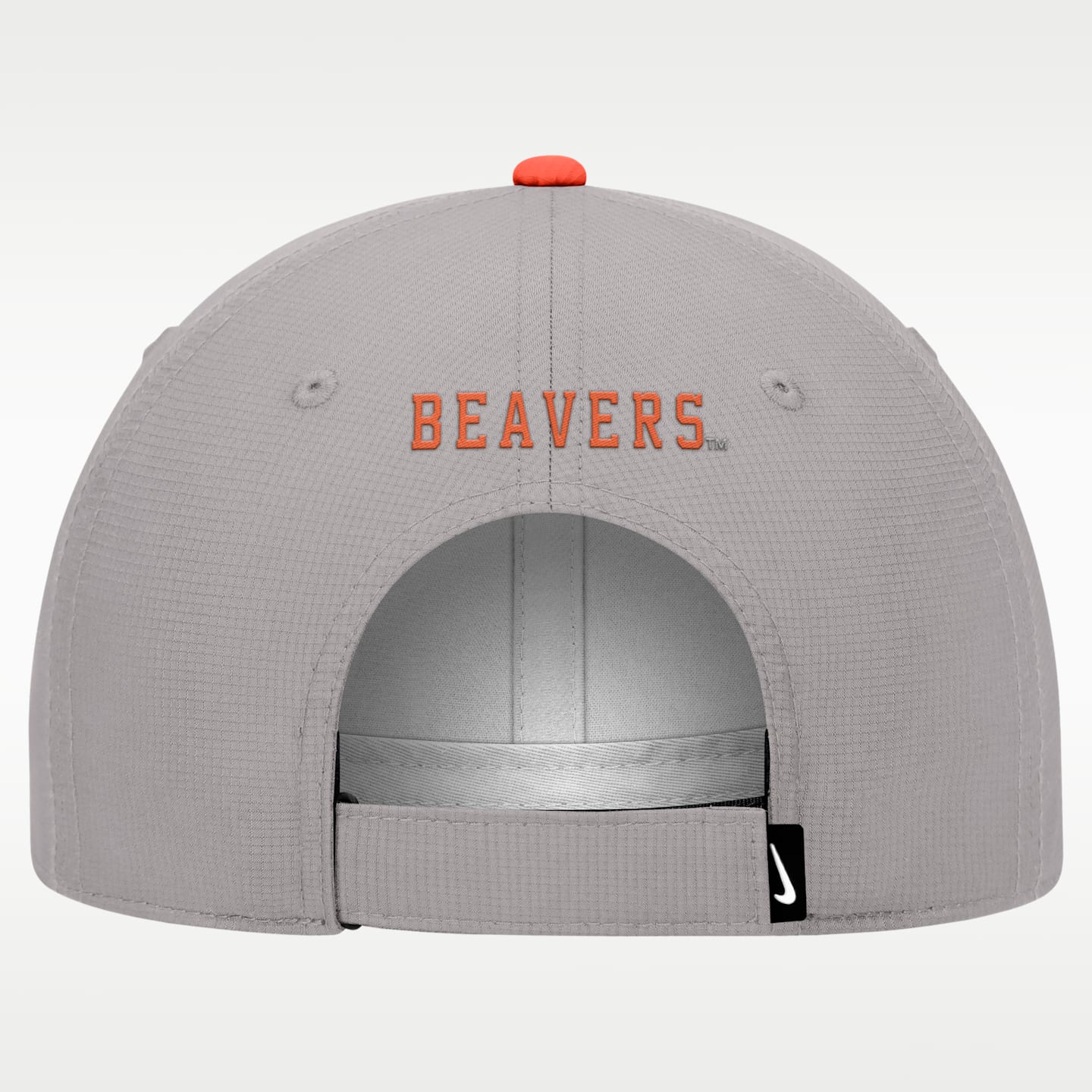 Кепка Nike College Oregon State Ripstop структурированная, цвет: Серый — фото 2