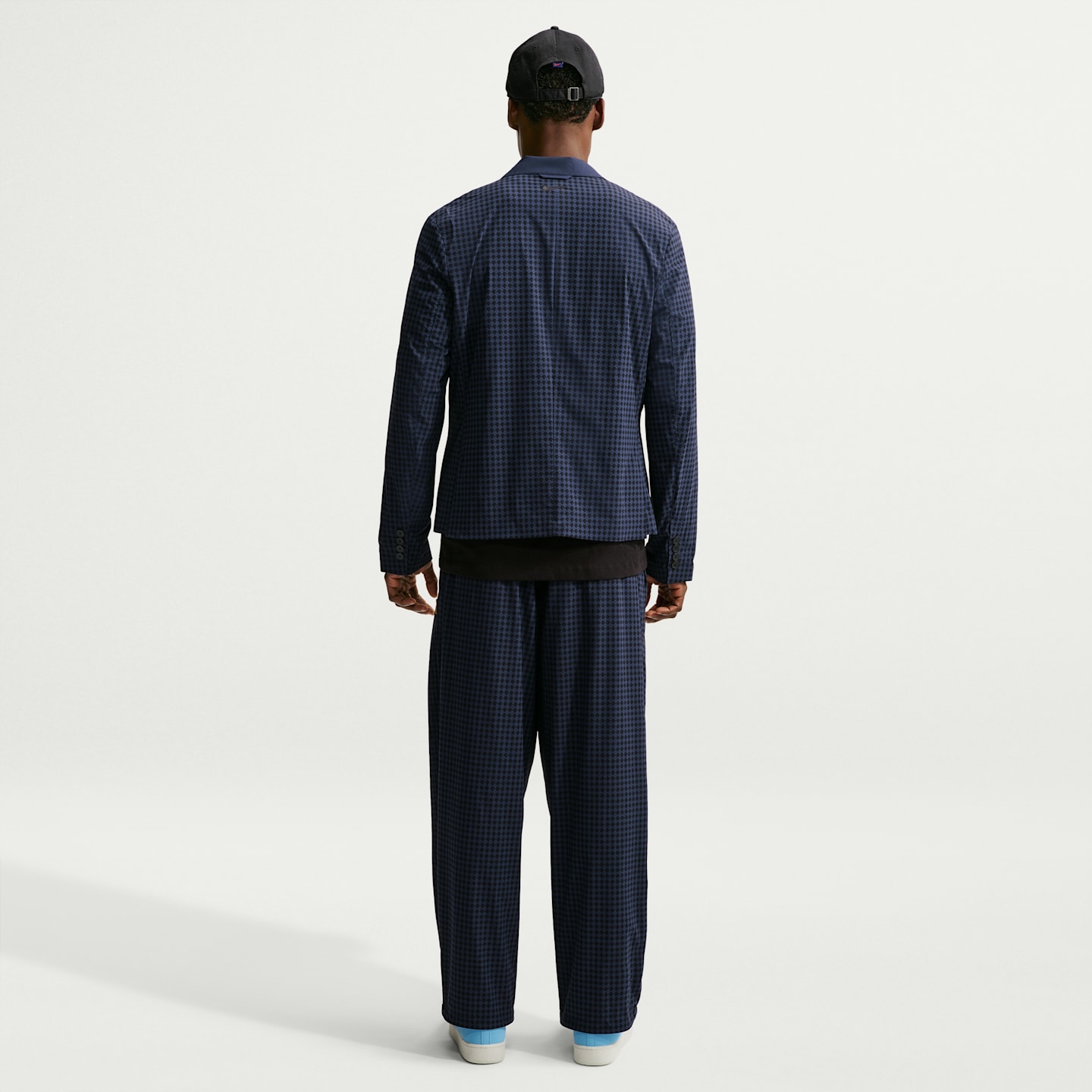 Мужской пиджак Nike Club Rules Helios Blazer, цвет: Обсидиановый / Чёрный — фото 5