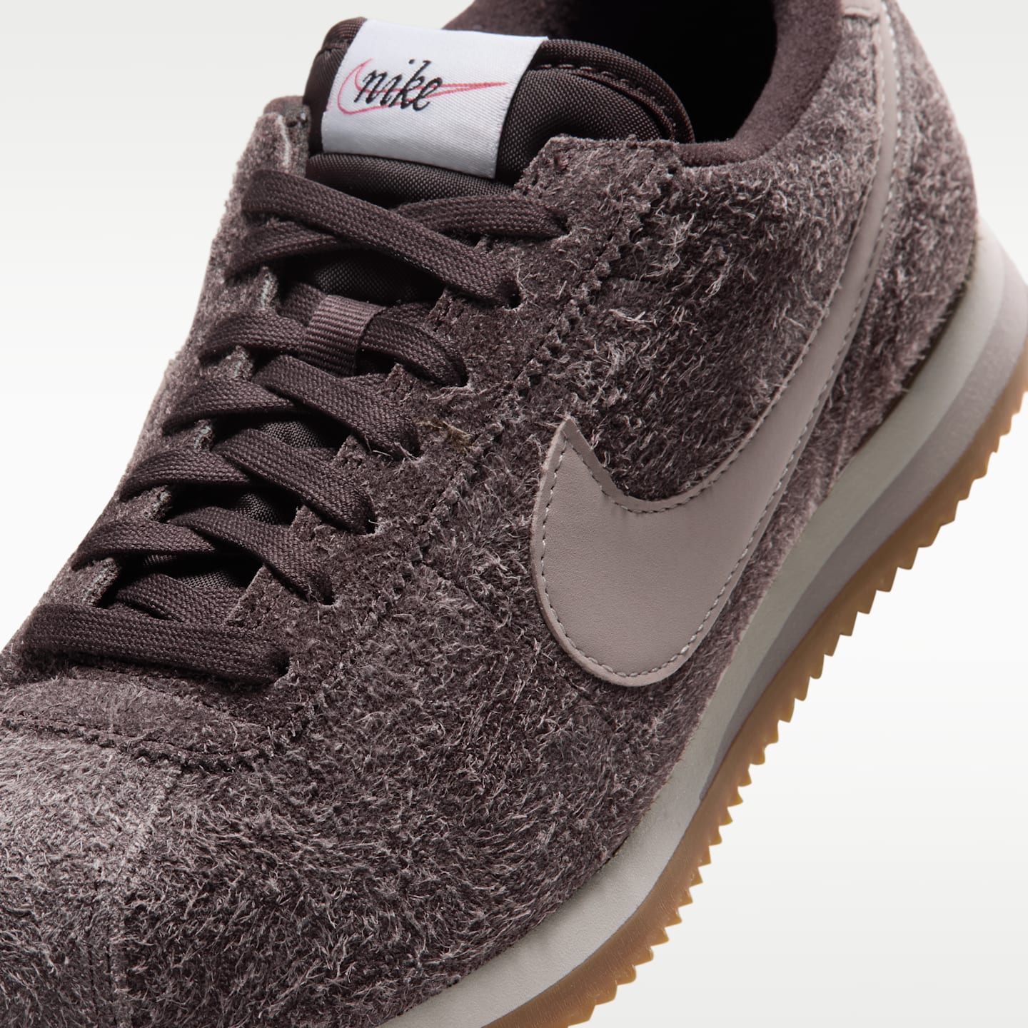 Женские кроссовки Nike Cortez Suede, цвет: Коричневый / Молочный — фото 7