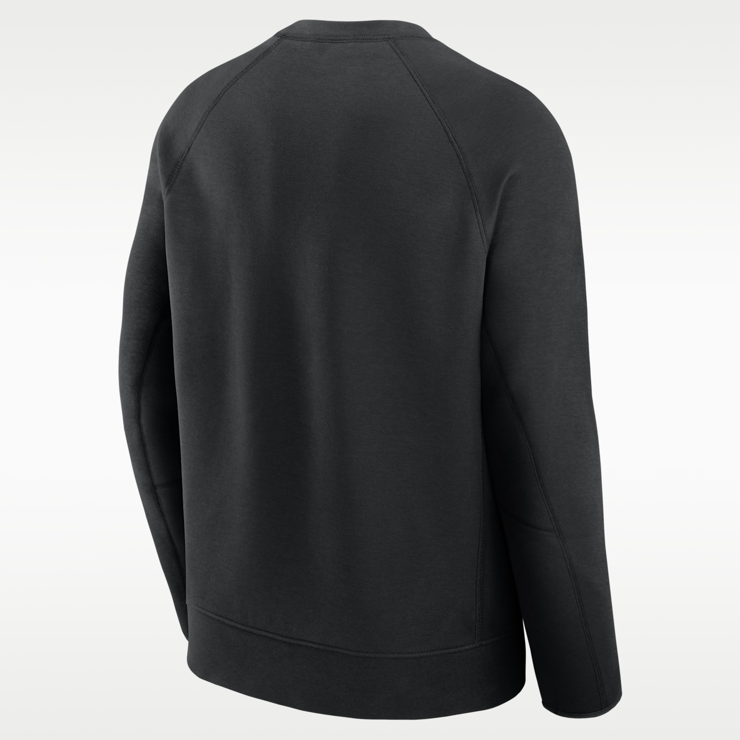 Мужской свитшот Nike Chicago Cubs Tech Fleece MLB, цвет: Чёрный — фото 2