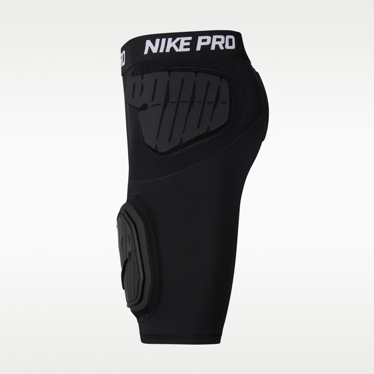 Детские шорты Nike Pro HyperStrong с защитными вставками, цвет: Чёрный — фото 3