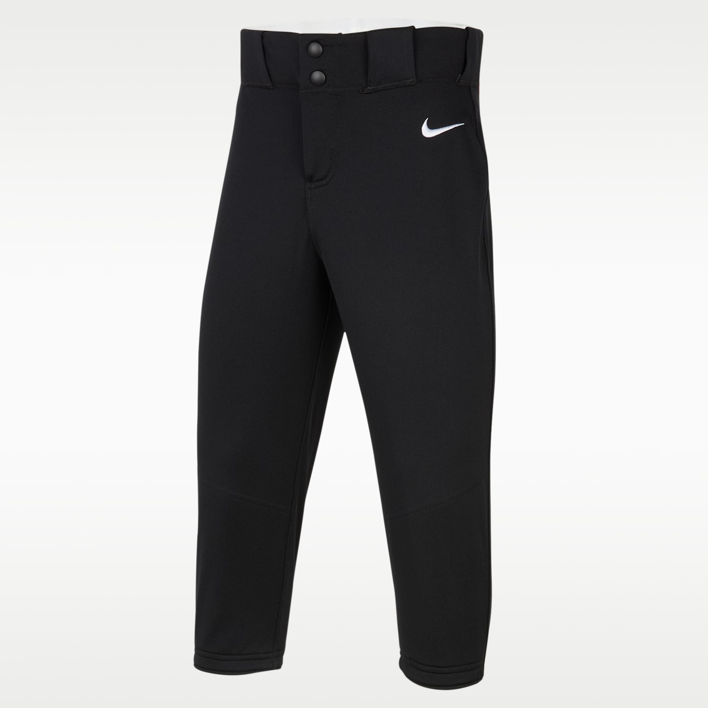 Детские брюки для софтбола Nike Vapor Select 2 для девочек, цвет: Чёрный / Белый — фото 1