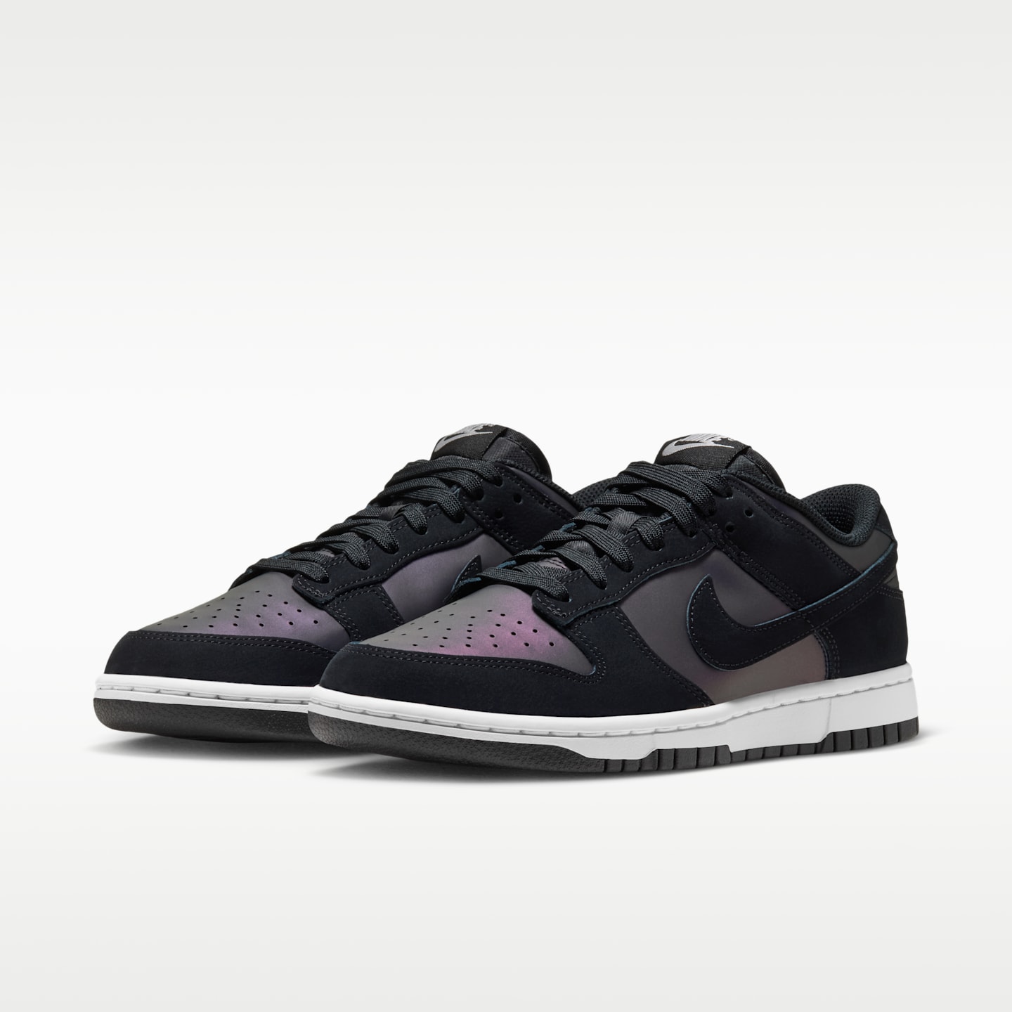 Женские кроссовки Nike Dunk Low, цвет: Чёрный / Белый — фото 5