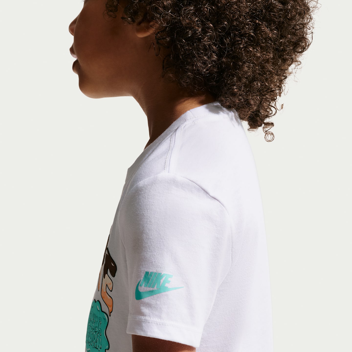 Детский комплект Nike Sportswear Sundae League 2-Piece Shorts Set, цвет: Выбеленный бирюзовый — фото 3