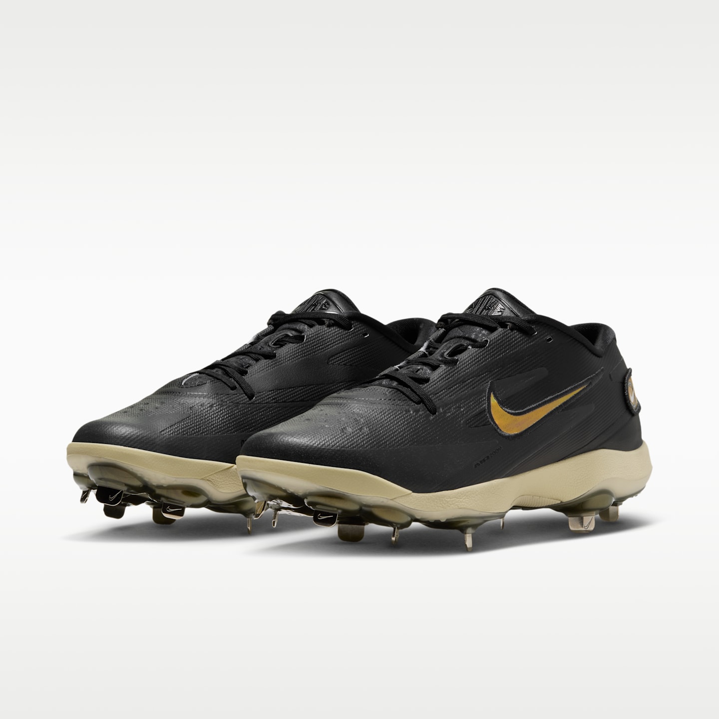 Бутсы Nike Diamond Standout MTL Baseball Cleats, цвет: Чёрный / Светлый хаки — фото 5