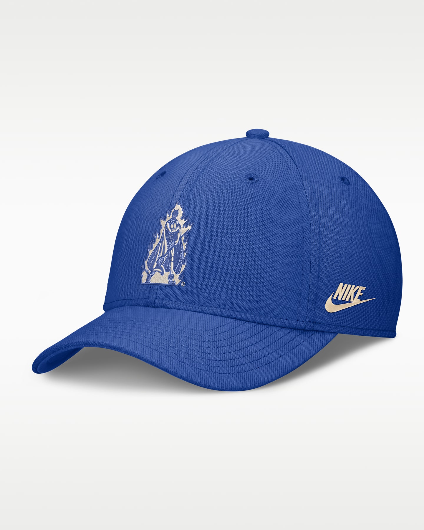 Мужская кепка Nike Duke Legacy Rise Vintage Dri-FIT, цвет: Королевский синий — фото 3