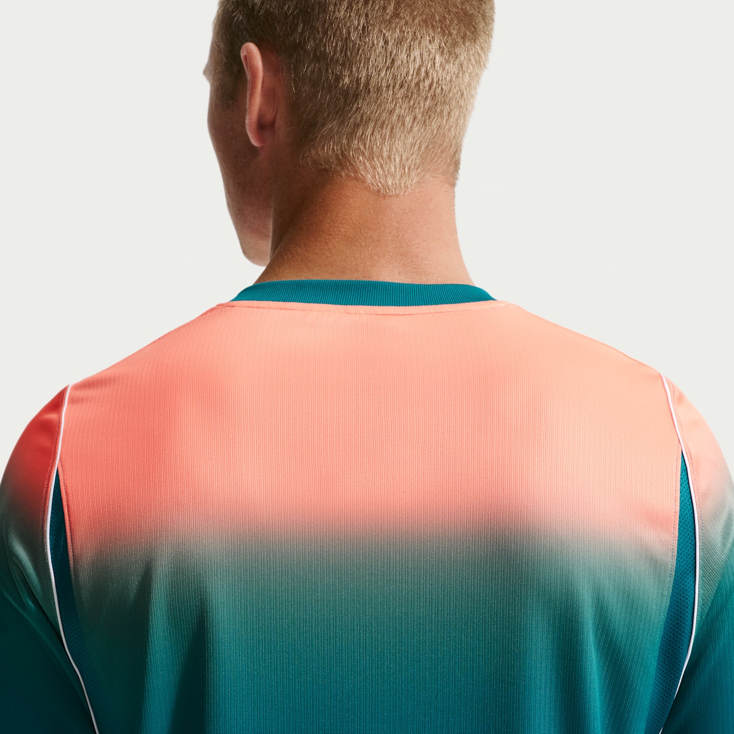 Мужской топ Nike Australia 2026 Stadium Home Dri-FIT Soccer Jersey, цвет: Яркий еловый / Оранжевый — фото 2