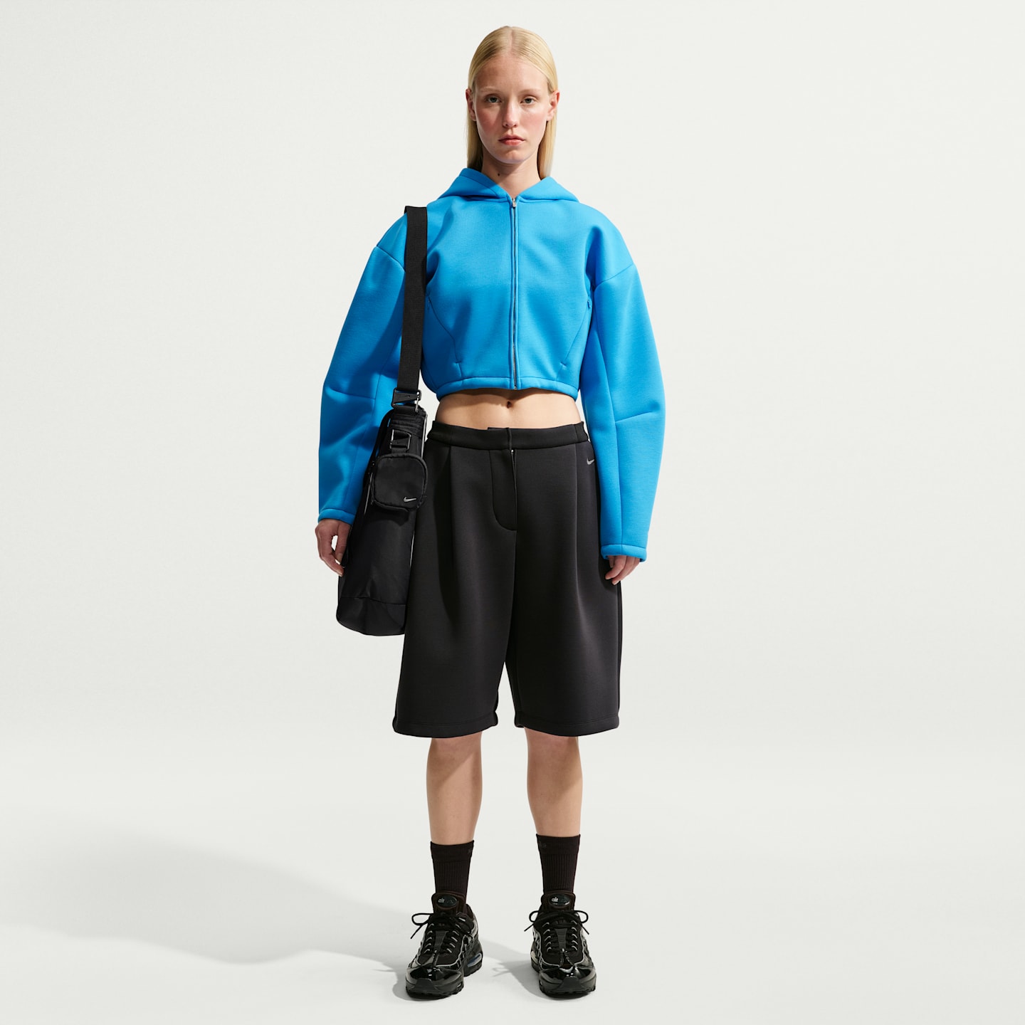 Сумка-тоут Nike Commute, 20 л, цвет: Чёрный / Серебряный — фото 10