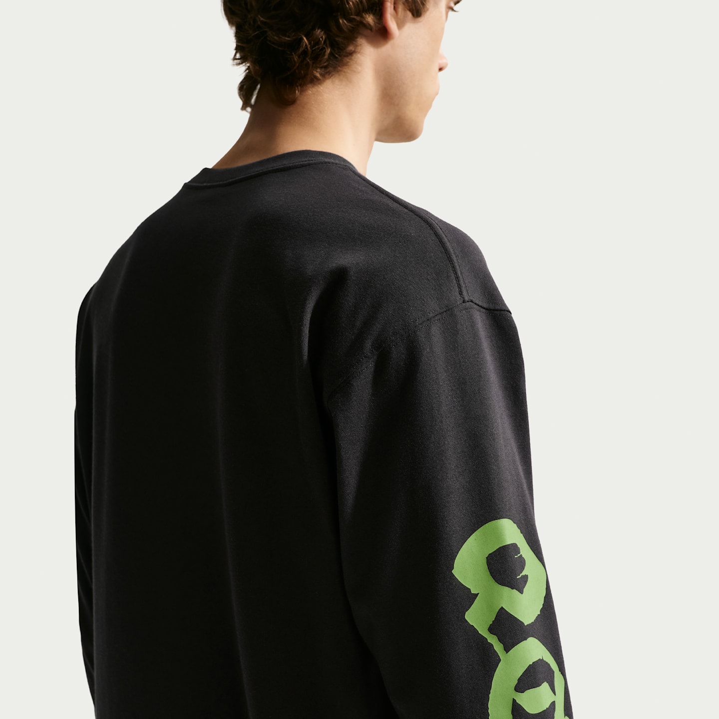 Мужская футболка с длинным рукавом Nike ACG Dri-FIT, цвет: Чёрный — фото 2