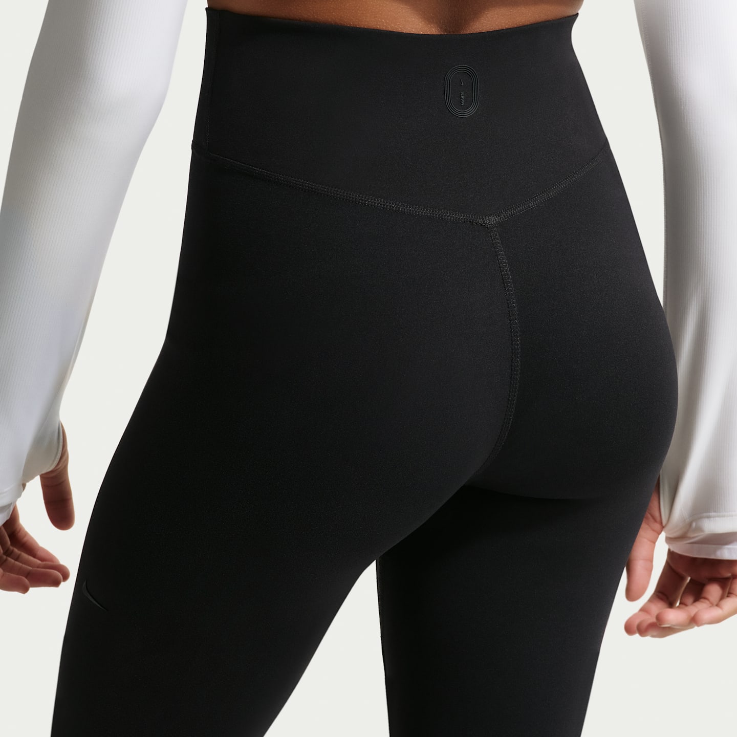 Леггинсы Nike Mavn High-Waisted Full-Length Leggings для девочек, цвет: Чёрный — фото 3