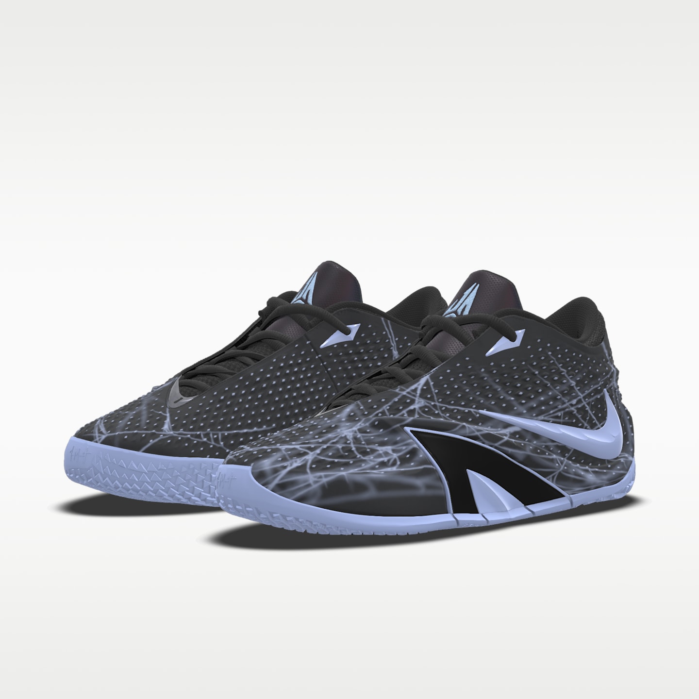 Мужские кроссовки Nike Ja 4 By You Custom Basketball, цвет: Разноцветный — фото 2