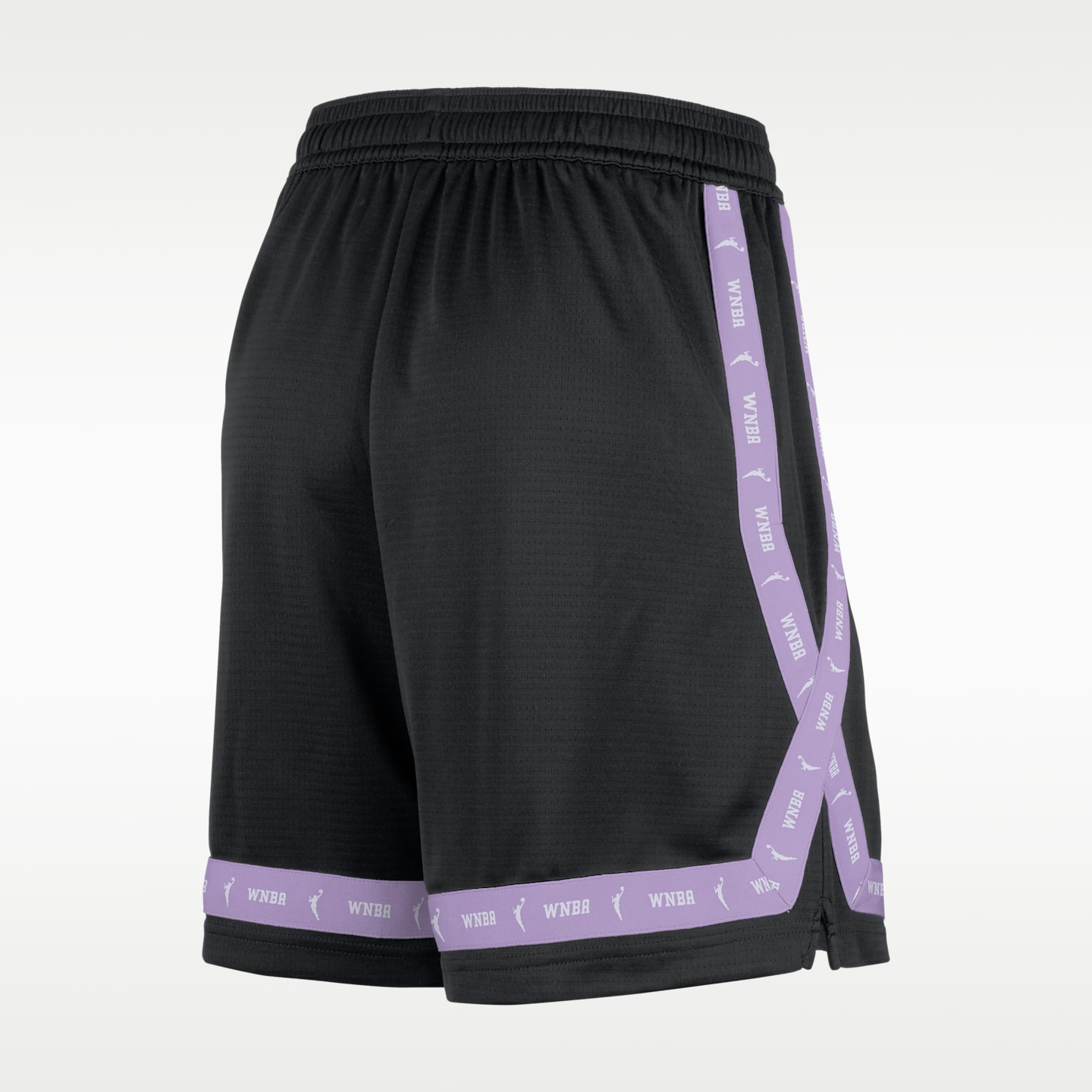 Женские шорты Nike Golden State Valkyries Crossover WNBA, цвет: Чёрный / Яркий оранжевый — фото 2