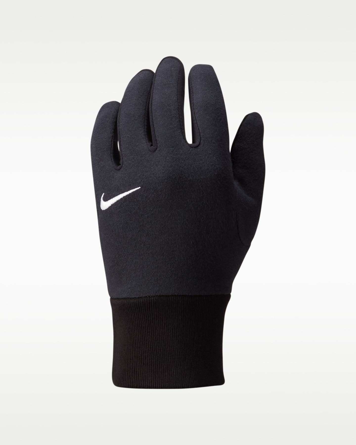 Женские лёгкие перчатки Nike Phoenix Fleece, цвет: Чёрный — фото 3
