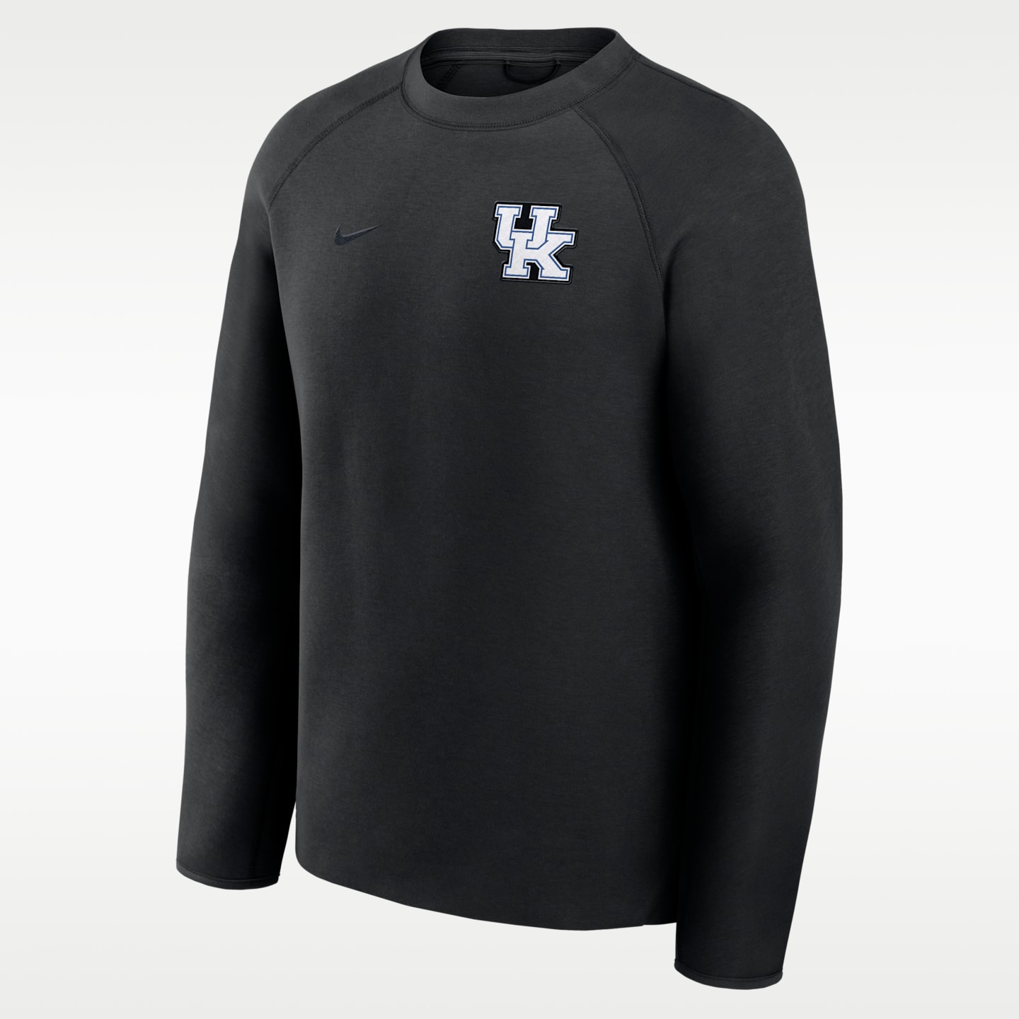 Мужской свитшот Nike College Kentucky Tech Fleece, цвет: Чёрный — фото 1