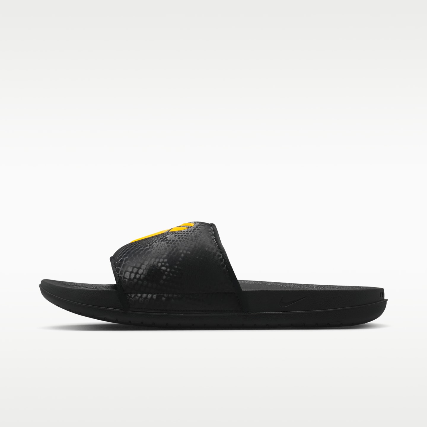 Мужские сандалии Nike Kobe Offcourt, цвет: Чёрный / Золотой — фото 2