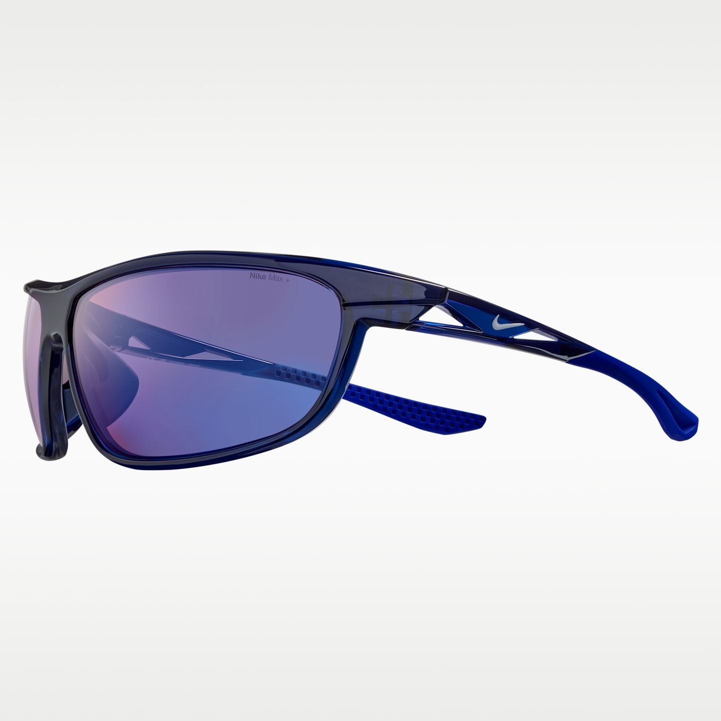 Мужские очки Nike Windtrack Run Road Tint, цвет: Тёмно-синий / Синий — фото 3