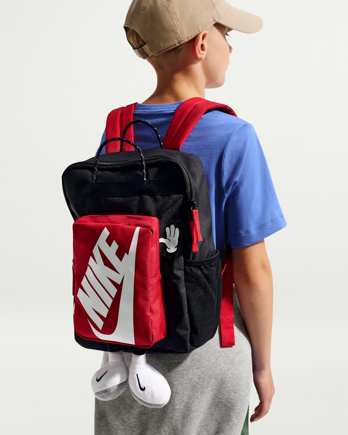 Рюкзак Nike для детей, цвет: Чёрный / Красный — фото 11