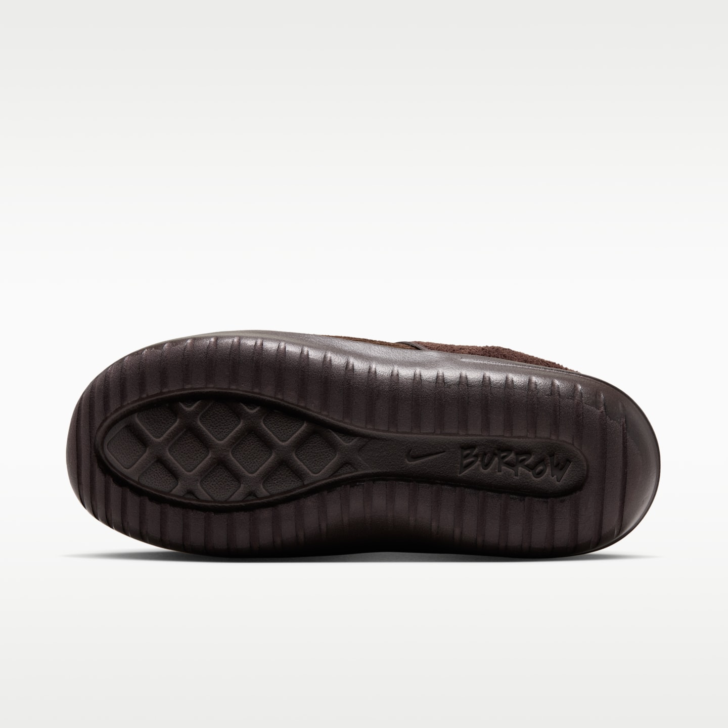 Мужские тапочки Nike Burrow Slippers, цвет: Коричневый — фото 3