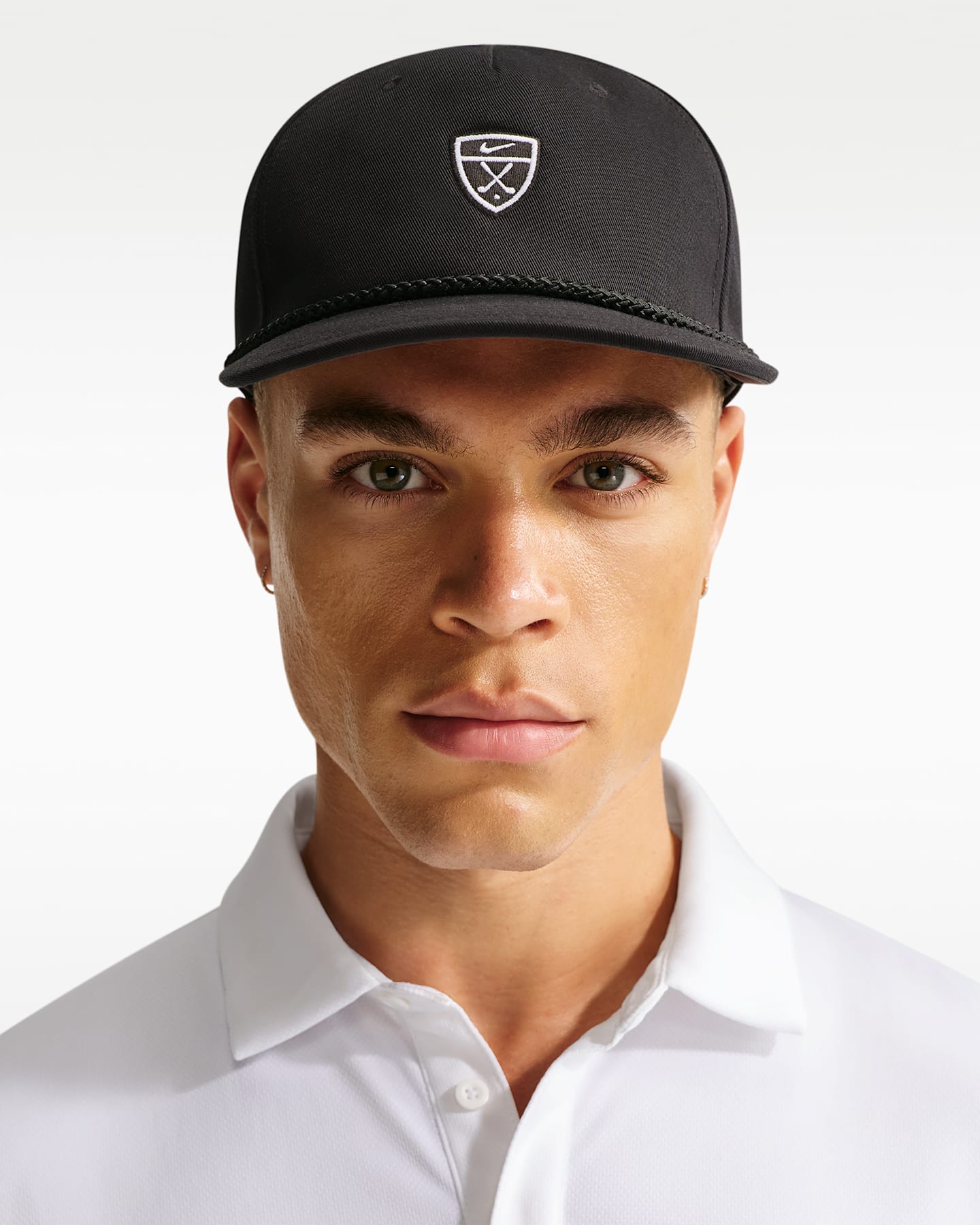 Кепка для гольфа Nike Pro Unstructured Par, цвет: Чёрный / Антрацитовый — фото 7