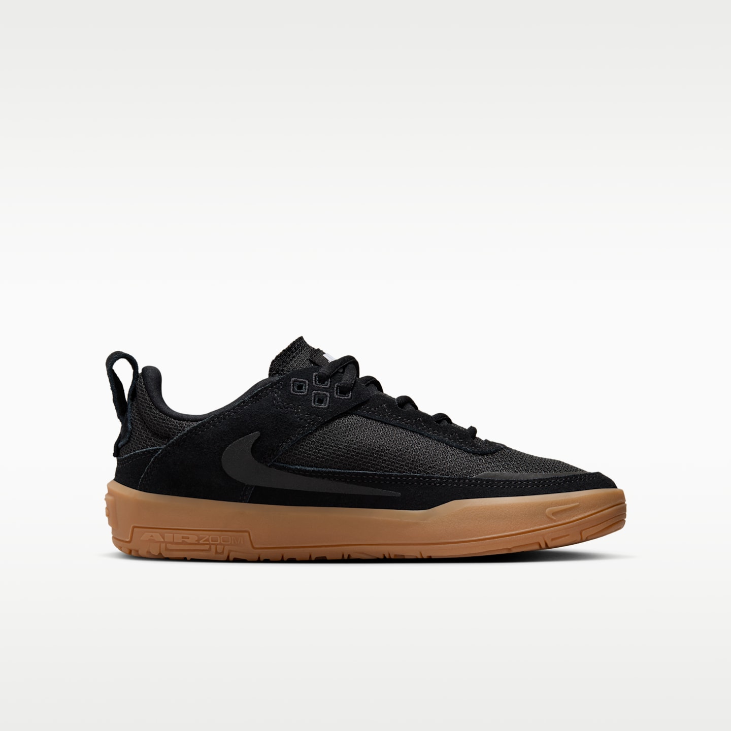 Детские кроссовки для скейтбординга Nike SB Day One, цвет: Чёрный / Карамельный коричневый — фото 3