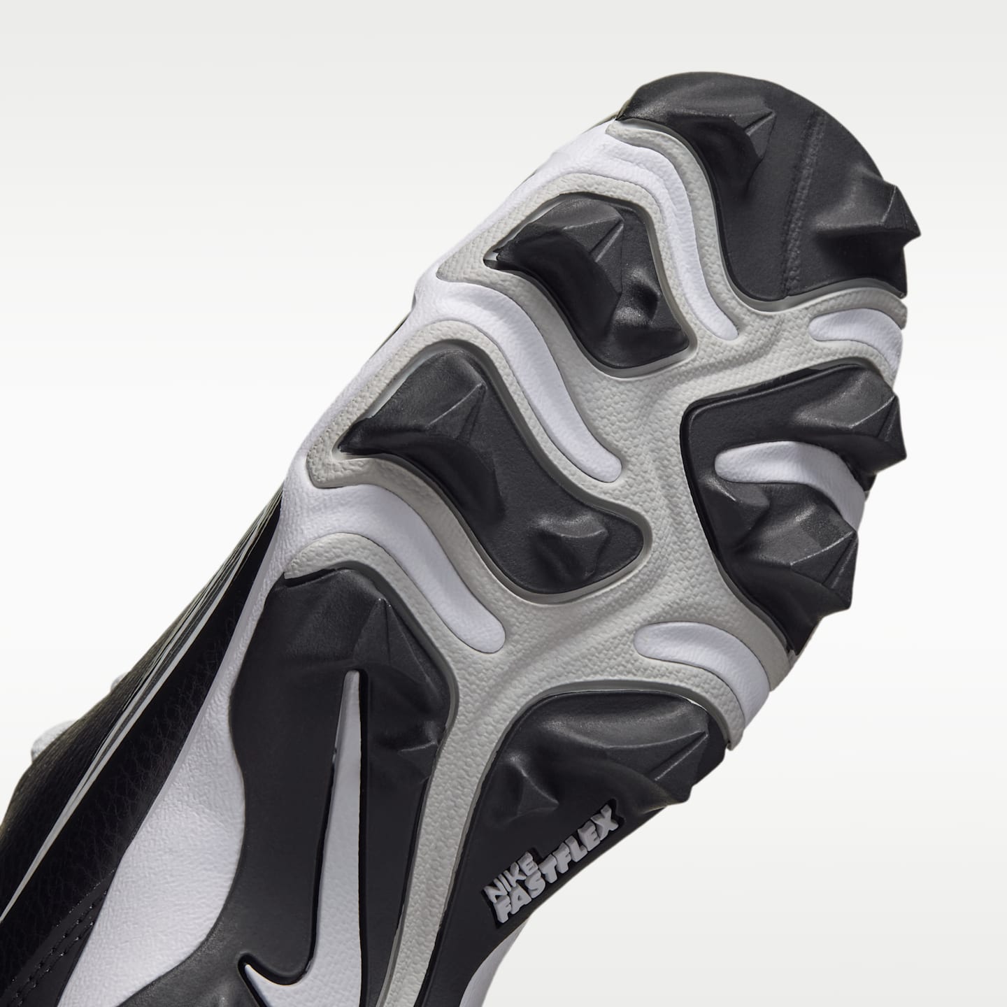 Детские бутсы Nike Diamond Clutch Softball Cleats, цвет: Чёрный / Белый — фото 7