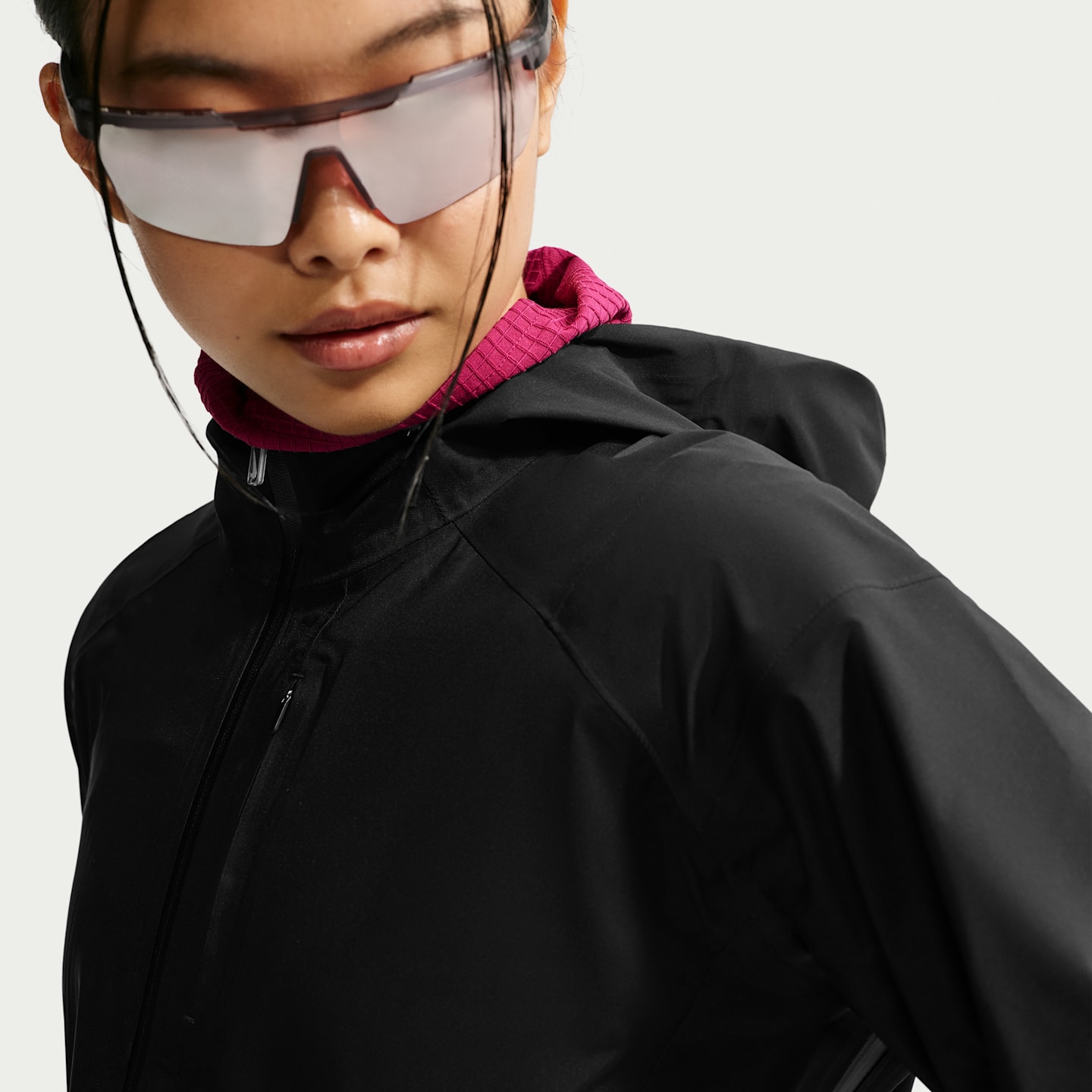 Женская куртка NikeLab Running Storm-FIT ADV, цвет: Чёрный — фото 3