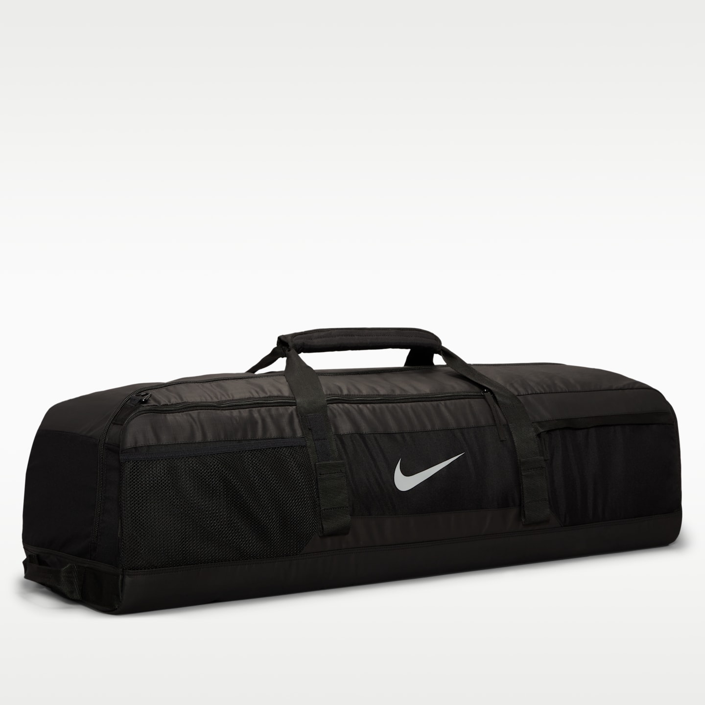 Спортивная сумка для лакросса Nike Shield, 112 л, цвет: Чёрный — фото 3