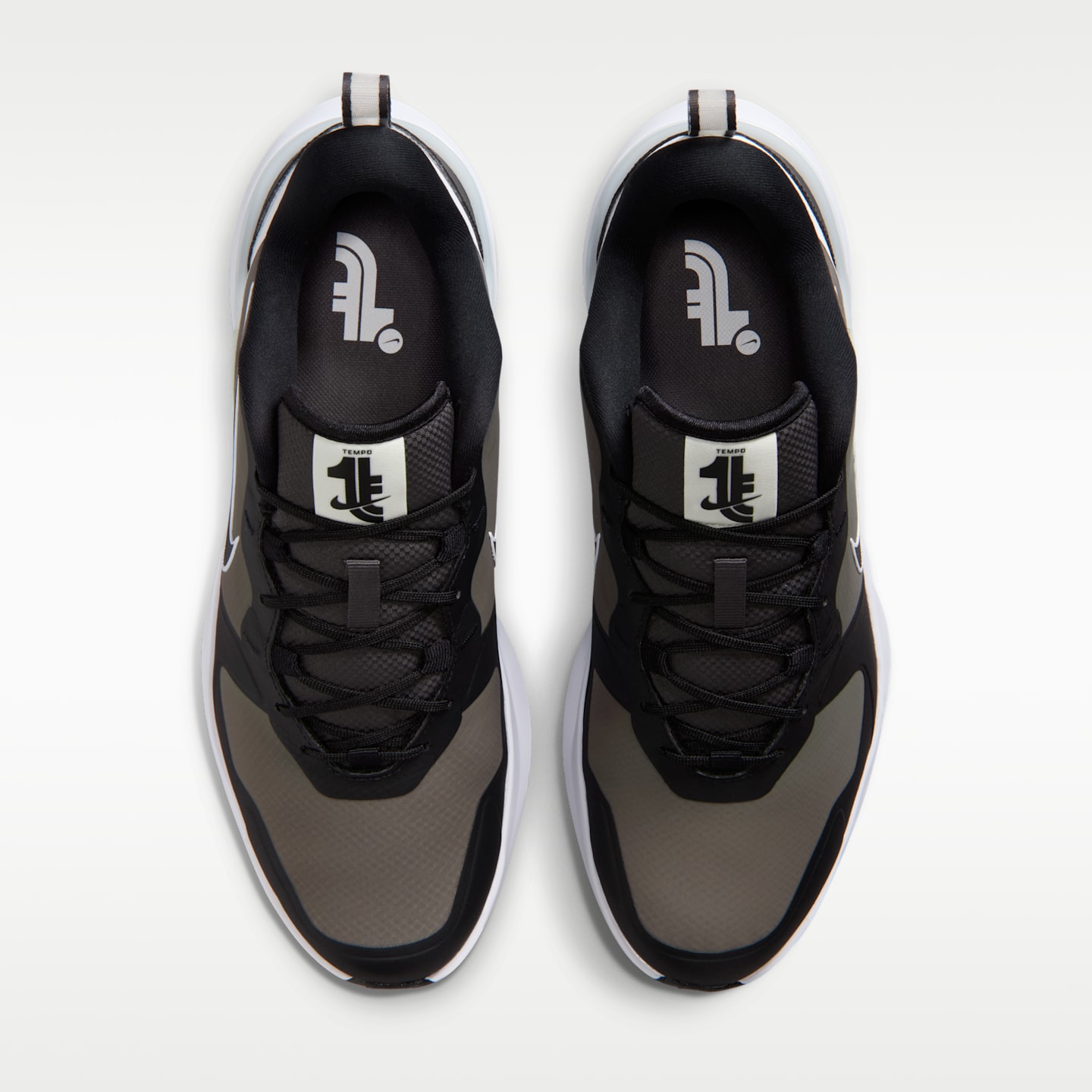 Мужские кроссовки Nike Tempo G Golf Shoes (Wide), цвет: Средний пепельный / Чёрный — фото 4