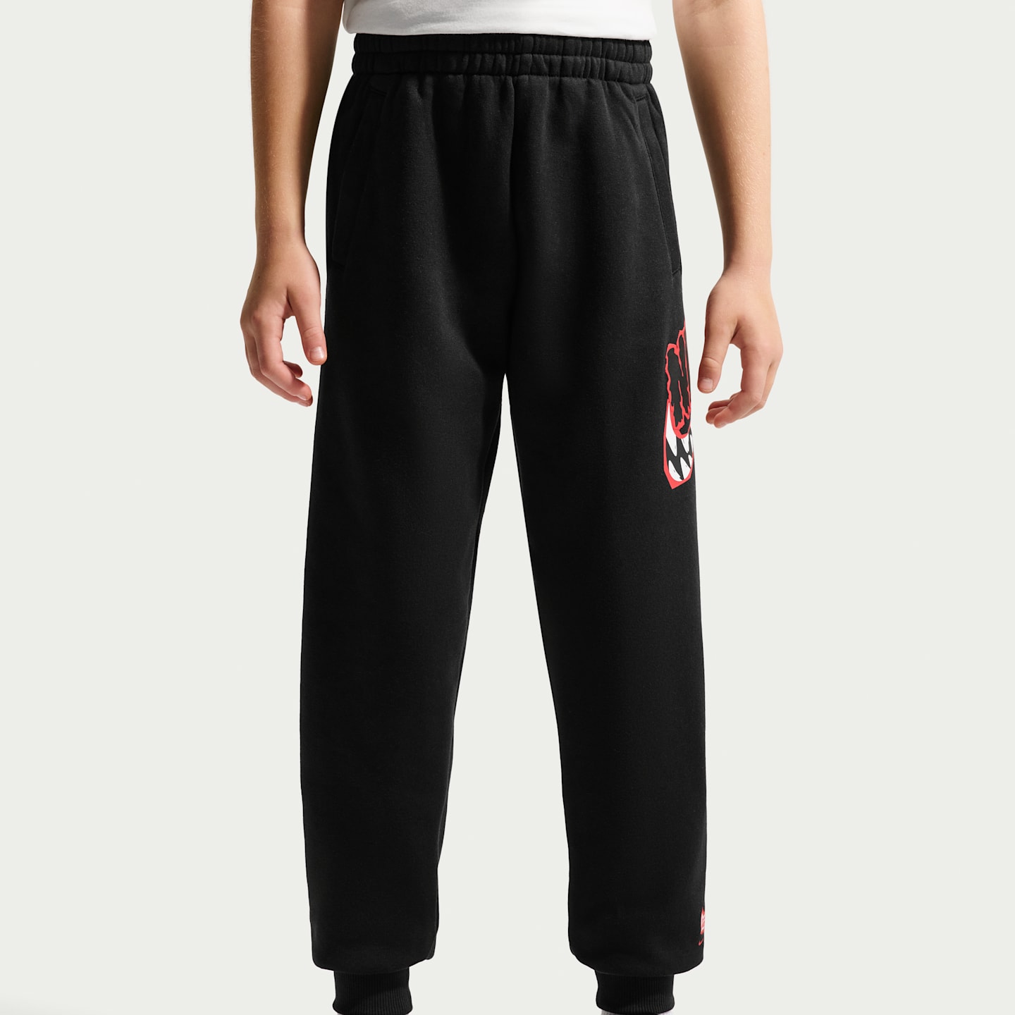 Детские флисовые джоггеры Nike Sportswear Club, цвет: Чёрный — фото 2