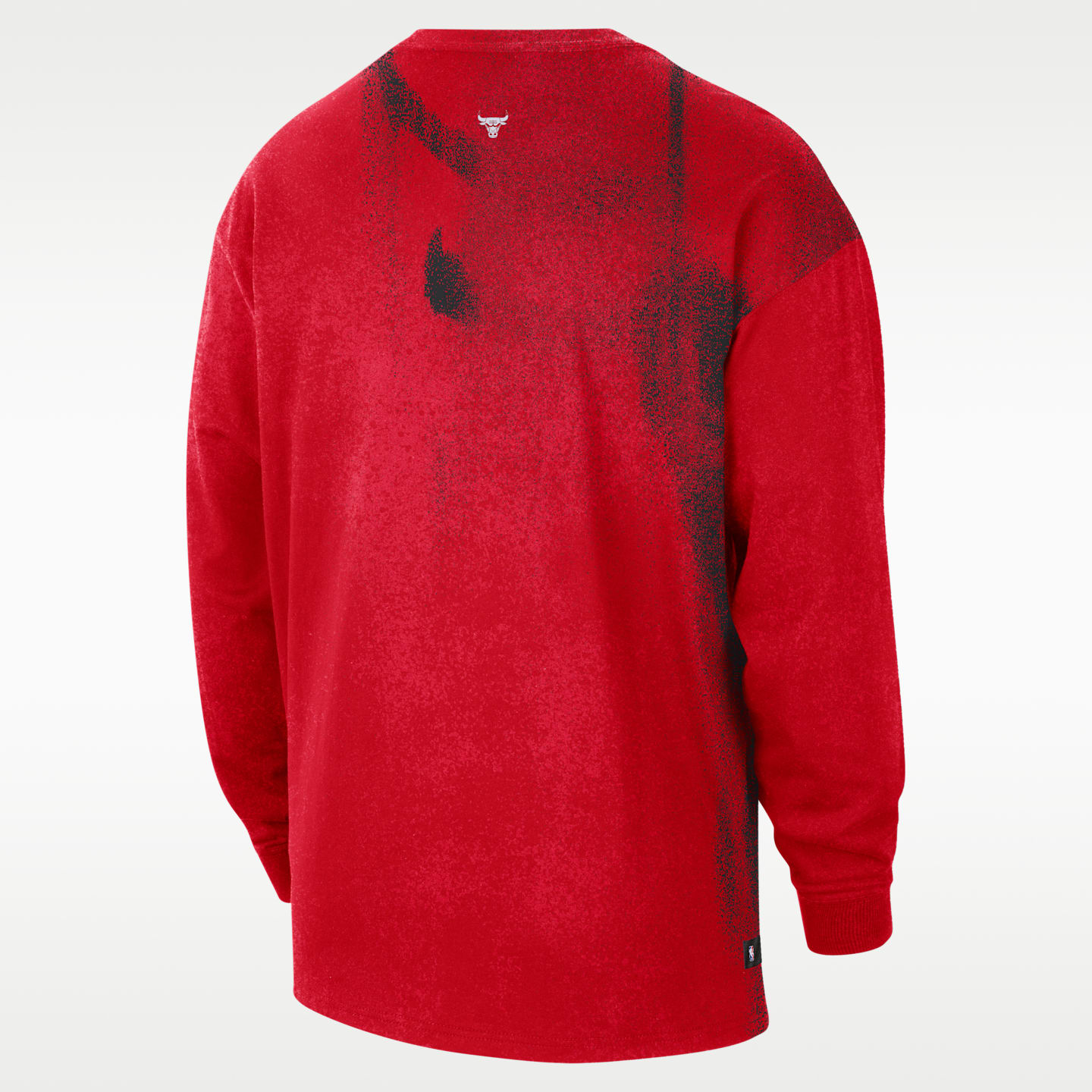 Мужская футболка Nike Chicago Bulls Essential Anthem Long-Sleeve Basketball, цвет: Красный — фото 2