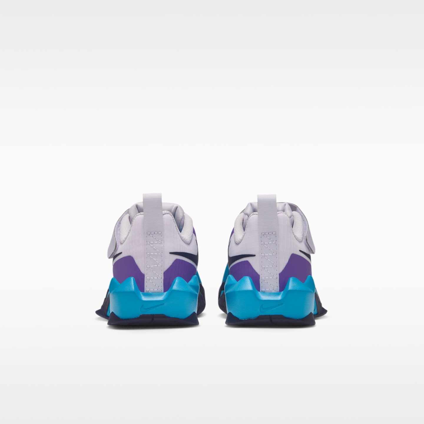 Детские кроссовки Nike S.T. Dynamite Basketball, цвет: Виноградный / Синий — фото 6
