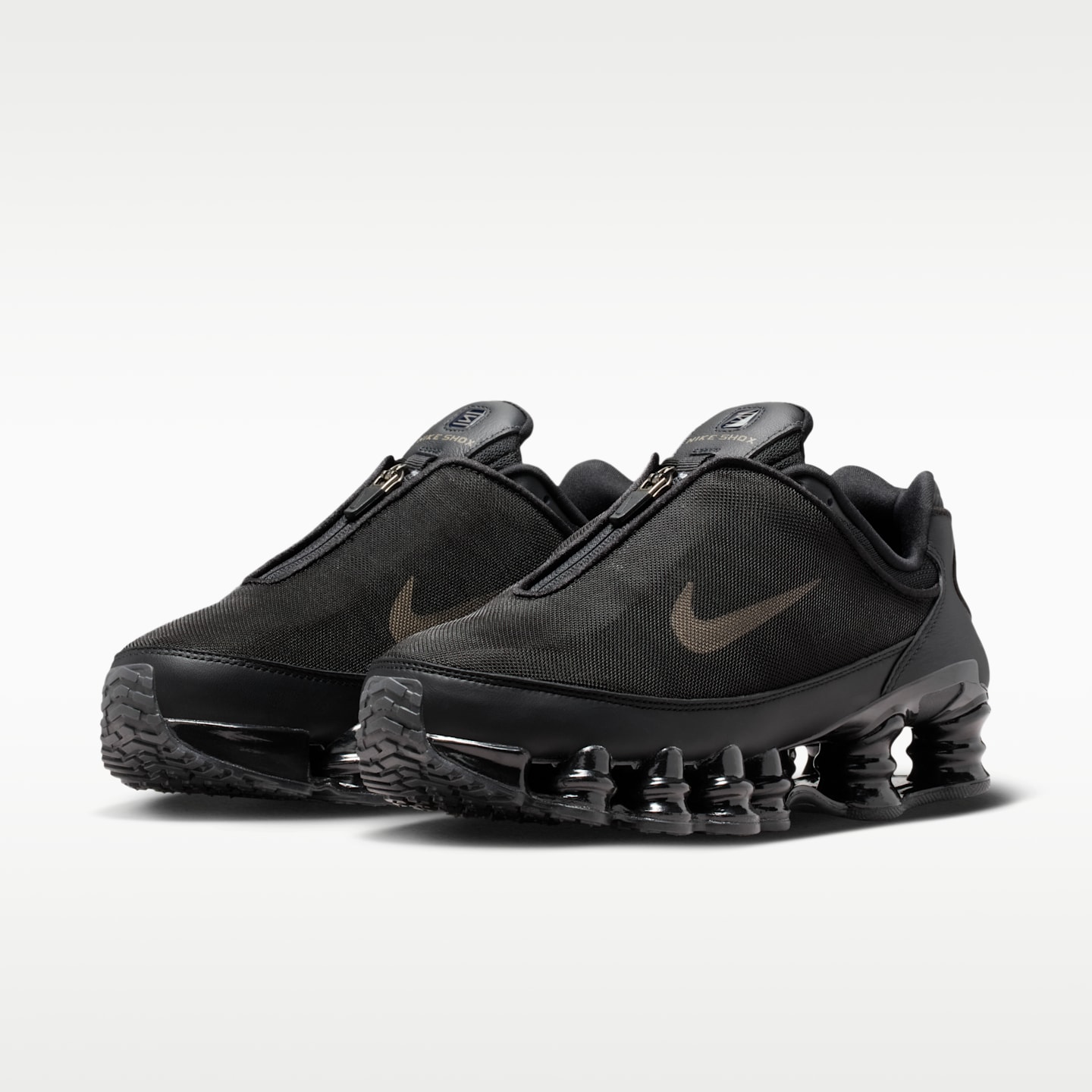 Женские кроссовки Nike Shox TL, цвет: Чёрный / Серо-бежевый — фото 5