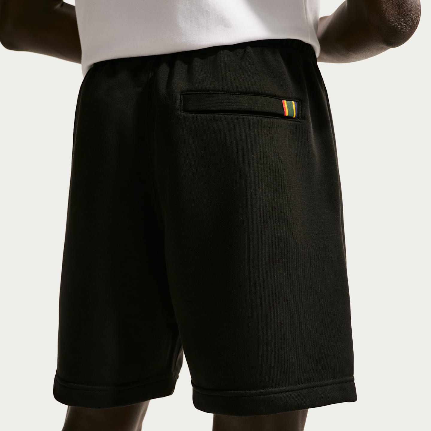 Мужские флисовые теннисные шорты NikeCourt Heritage Dri-FIT, цвет: Чёрный — фото 3