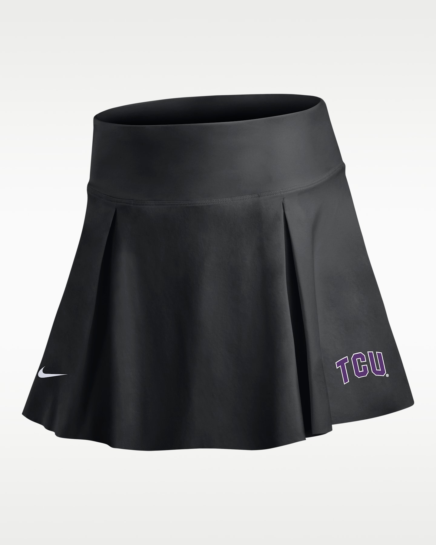 Женская юбка Nike TCU Horned Frogs Club Fleece, цвет: Чёрный — фото 2