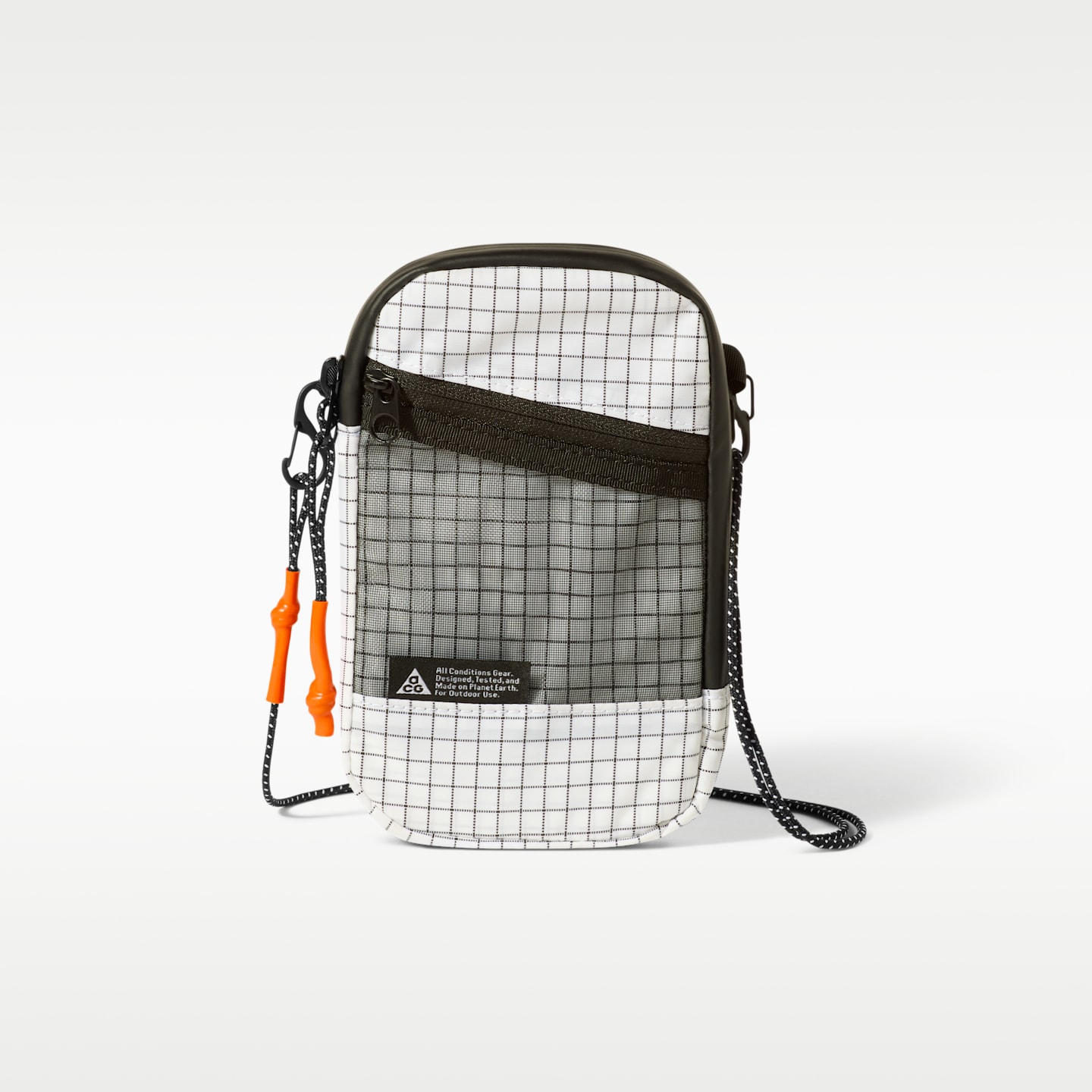 Женские кроссовки Nike ACG Ultralight Phone Sling, цвет: Белый / Оранжевый