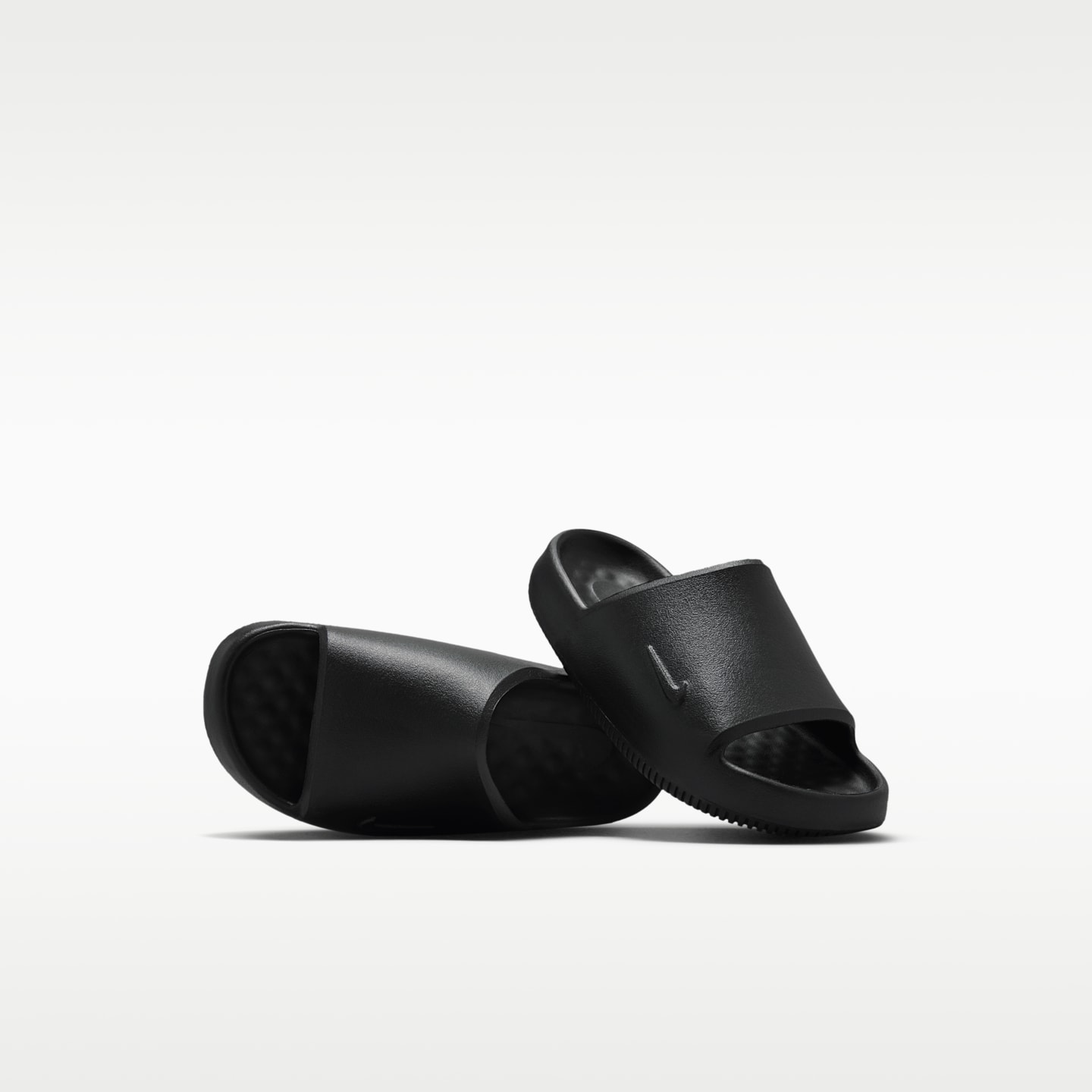 Мужские сандалии Nike Calm 2.0 Slides, цвет: Чёрный — фото 1