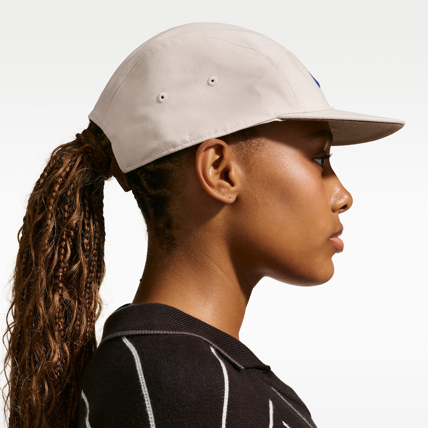 Мужская кепка Nike SB Fly Unstructured Skate, цвет: Коричневый — фото 2