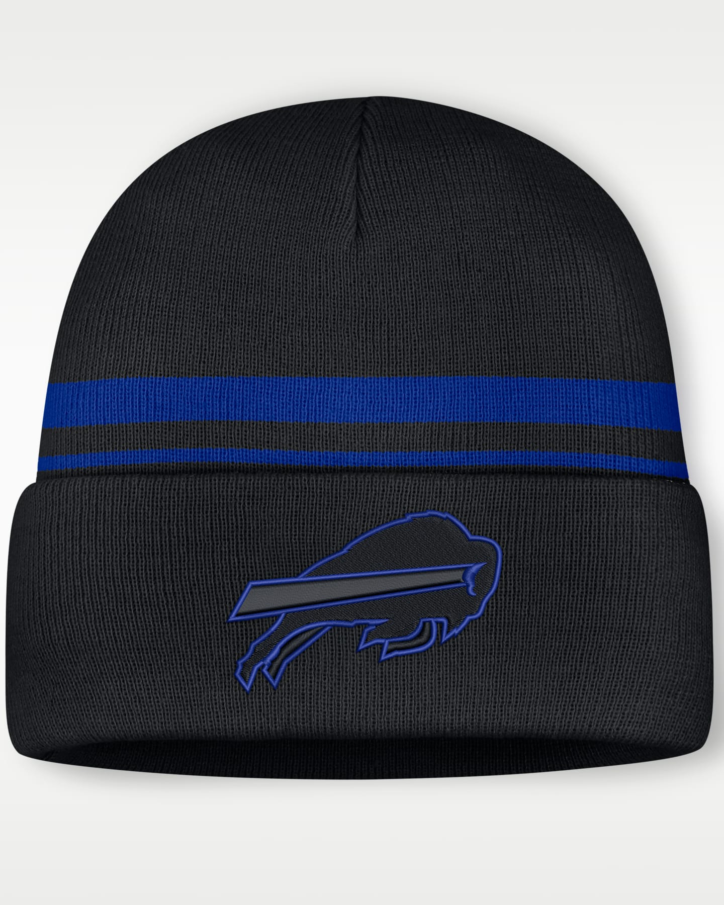 Мужская шапка-бини с отворотом Nike Buffalo Bills Primetime Utility NFL, цвет: Чёрный — фото 3