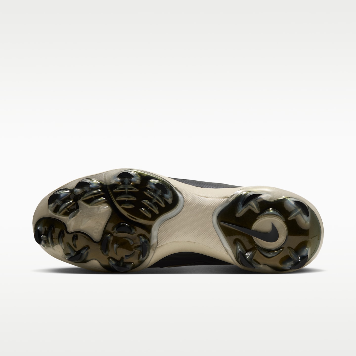 Женские бутсы Nike Diamond Standout MCS Baseball Cleats, цвет: Чёрный / Светлый хаки — фото 2