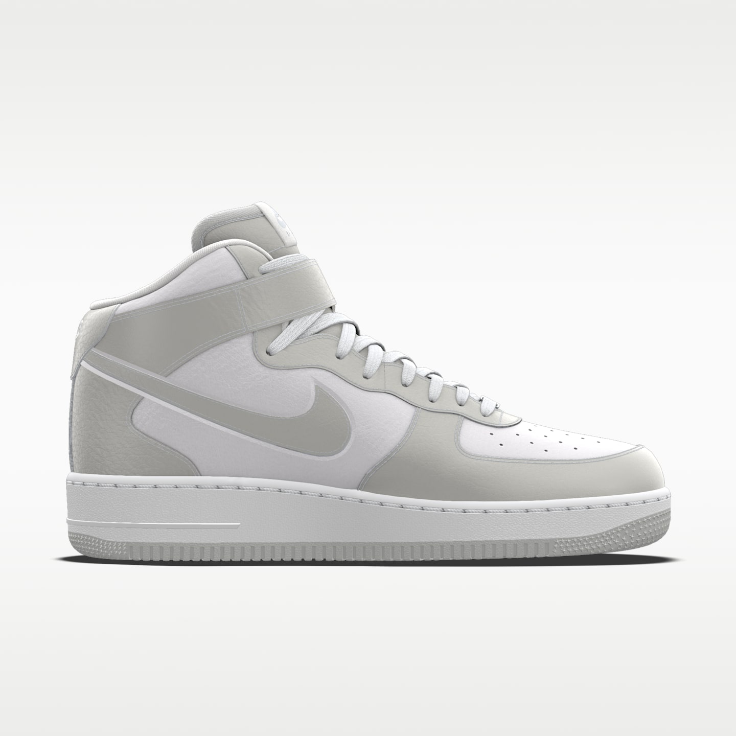 Женские кроссовки Nike Air Force 1 Mid By You Custom, цвет: Разноцветный — фото 3