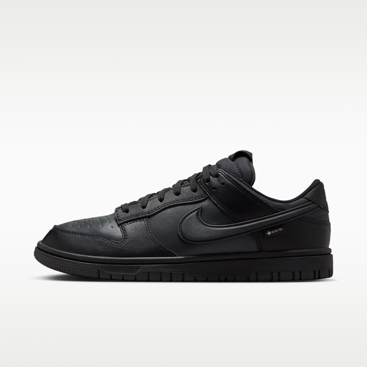 Мужские кроссовки Nike Dunk Low GORE-TEX, цвет: Чёрный / Антрацитовый — фото 1