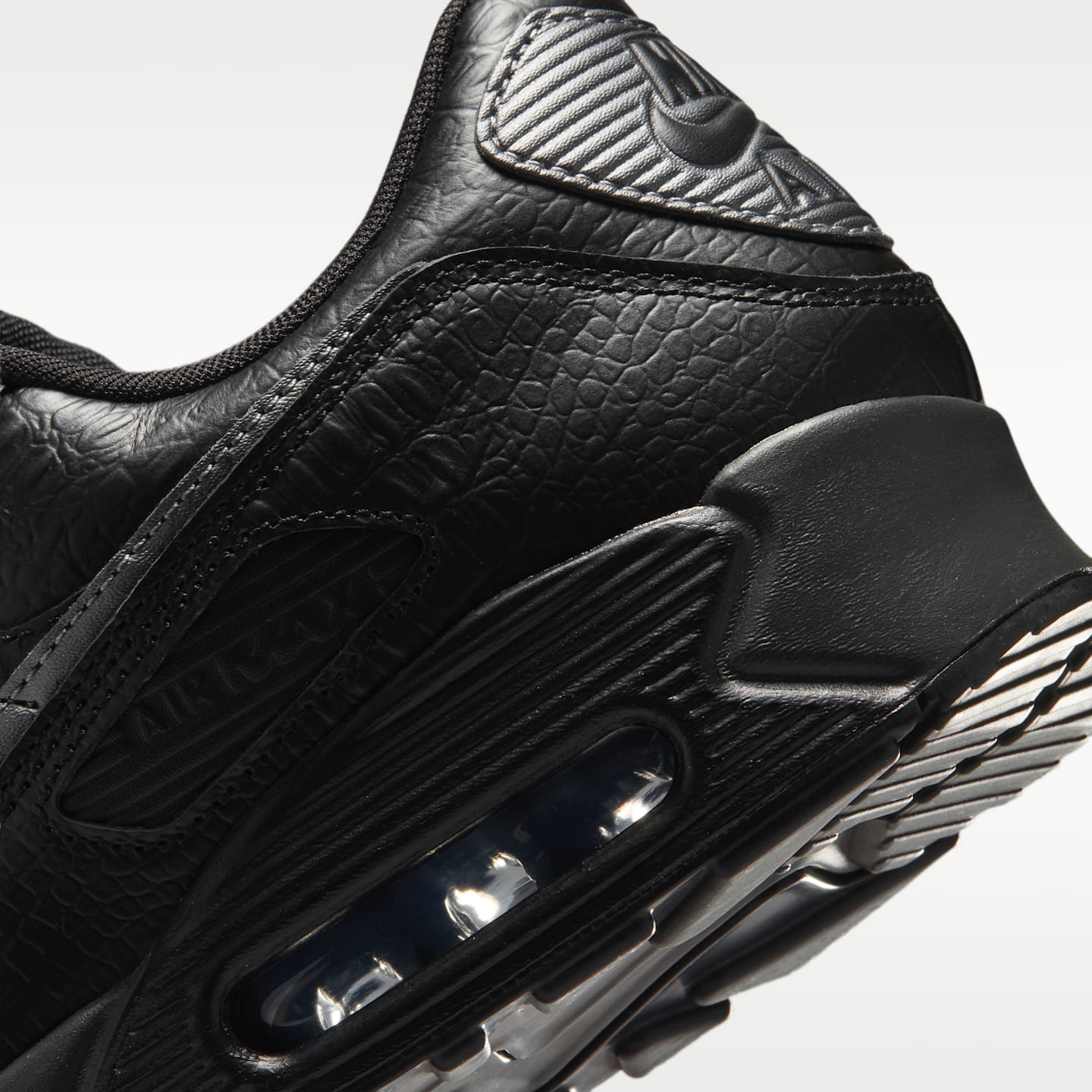 Мужские кроссовки Nike Air Max 90 "Hypervenom" Shoes, цвет: Чёрный / Антрацитовый — фото 8