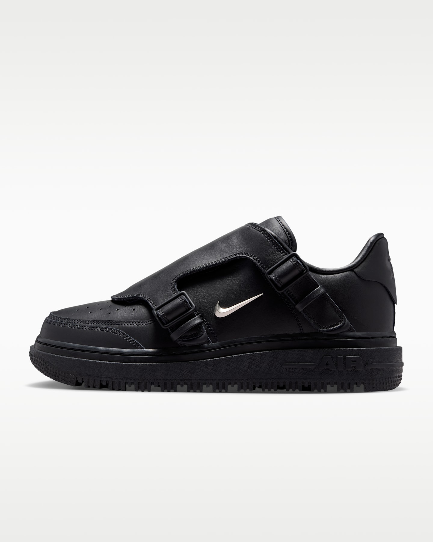 Мужские кроссовки Nike Air Force 1 LX, цвет: Чёрный / Антрацитовый — фото 10