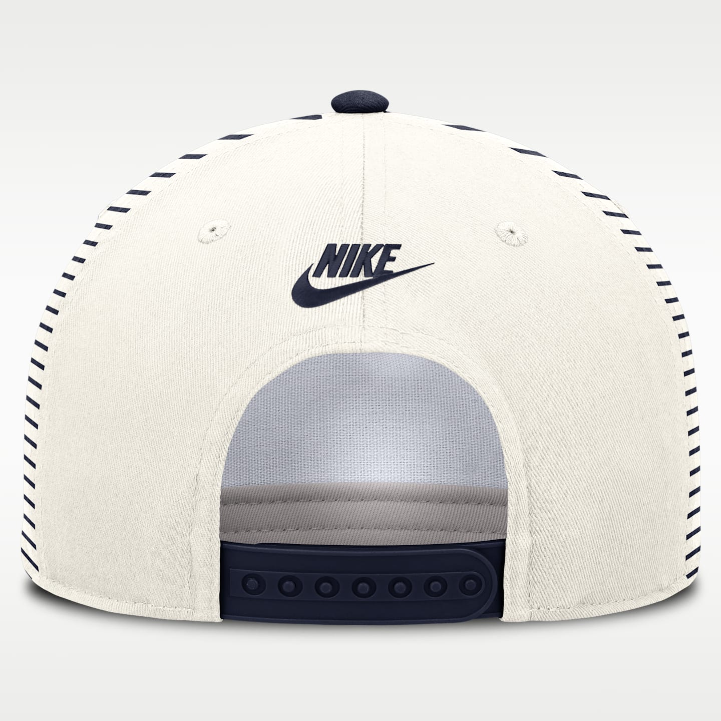Мужская кепка A-Frame Nike Dri-FIT College Michigan Rise, цвет: Белый — фото 2