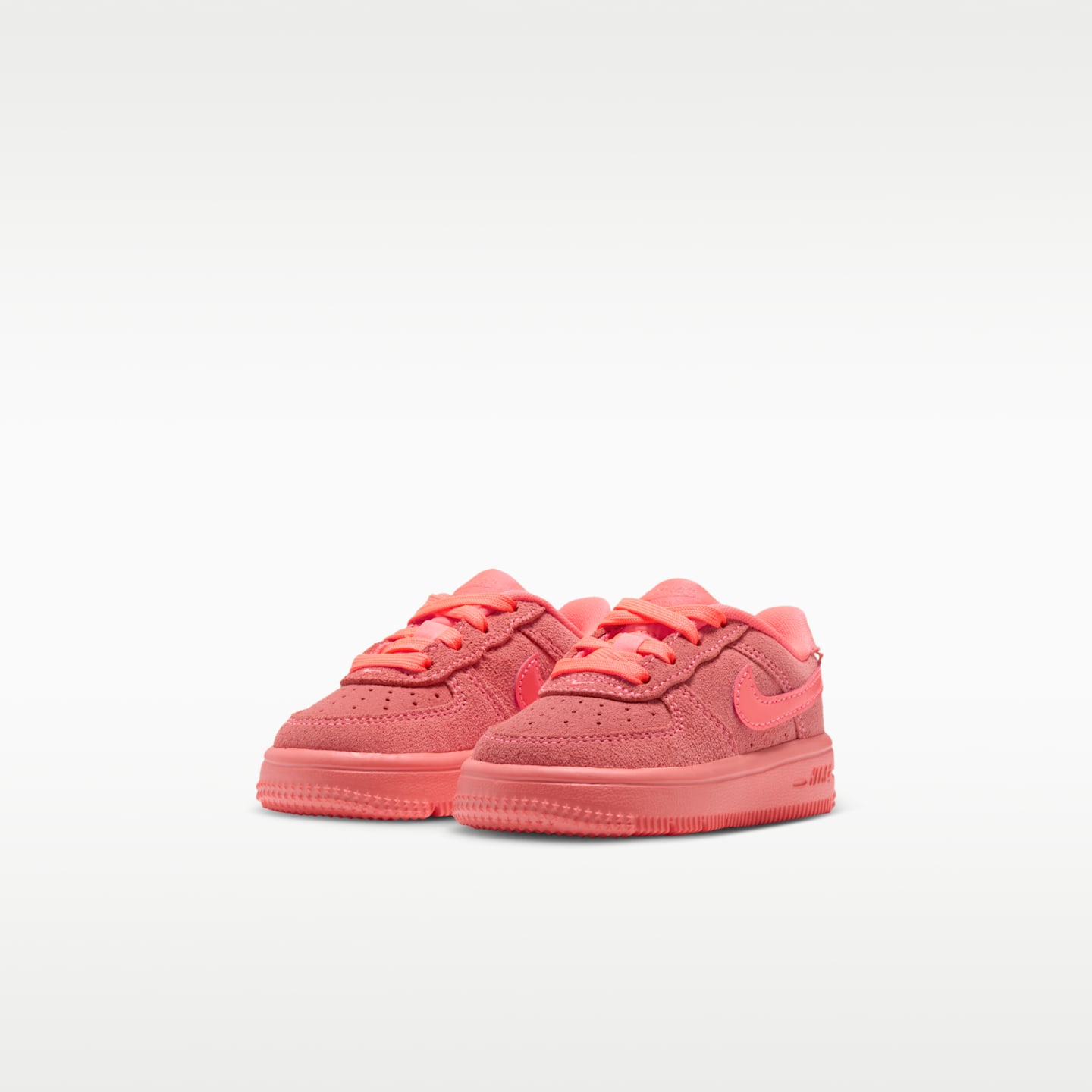 Детские кроссовки Nike Air Force 1 Suede, цвет: Hot Lava/Hot Lava — фото 5